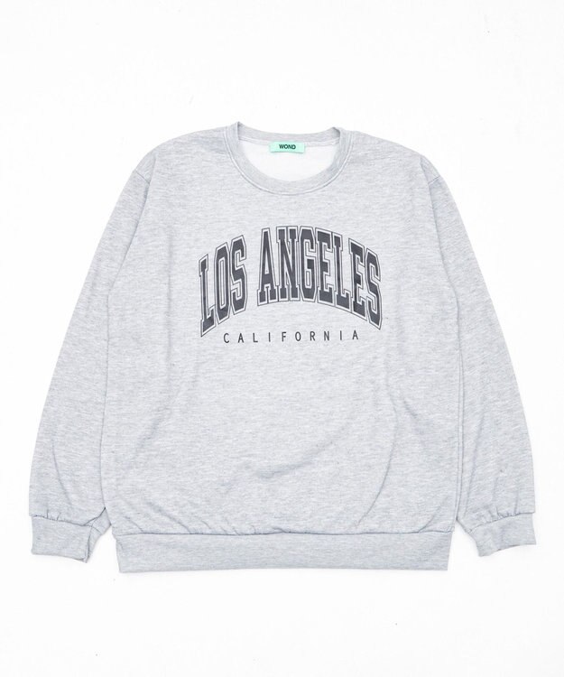 WEGO LOSANGELESプルオーバー 杢グレー