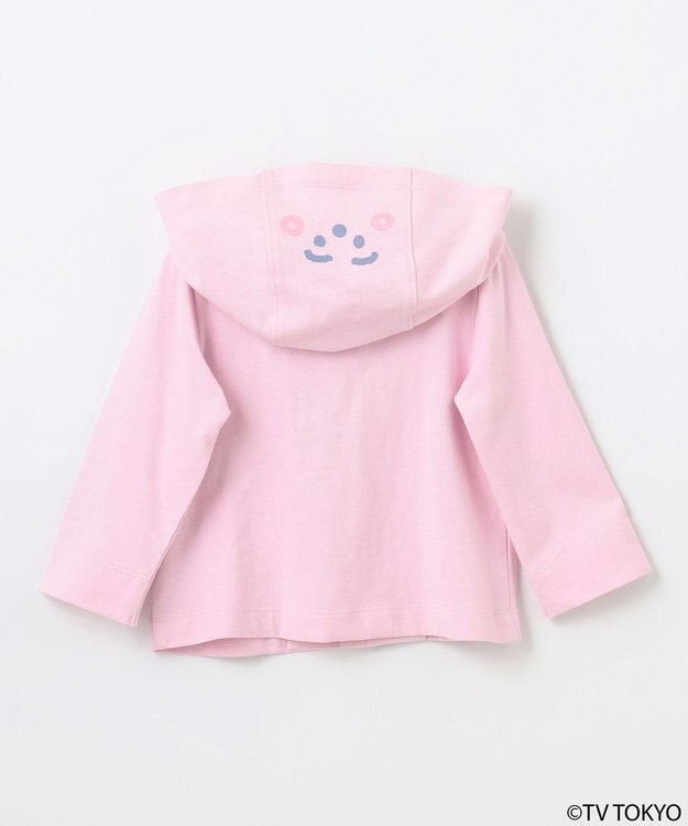 組曲 KIDS 【UVケア】【80-100㎝】シナぷしゅシャボン パーカー ピンク