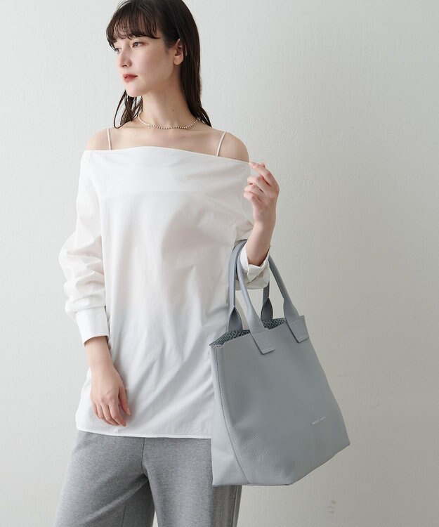 IACUCCI オペラ L CERVO/STAMPA INTERNA ライトグレー