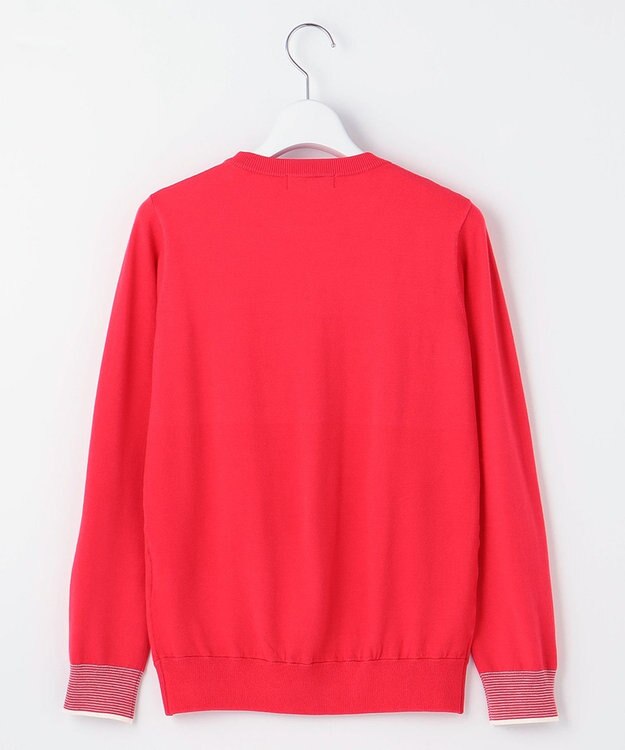 23区GOLF 【WOMEN】ロゴニット 着回しOK 動きやすさ◎ 厚すぎないからロングシーズン着用できる ピンク系