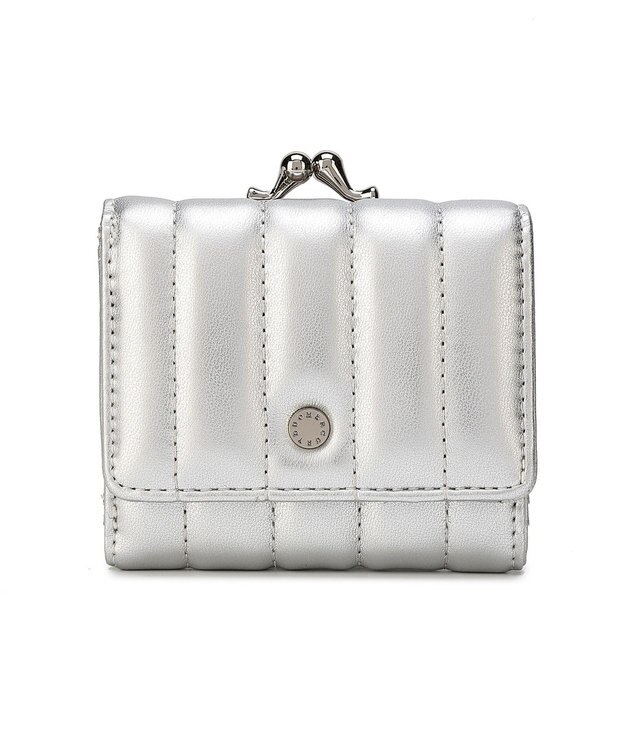 style code 【MERCURYDUO/マーキュリーデュオ】スタッズキルティング　口金ミニ財布 シルバー