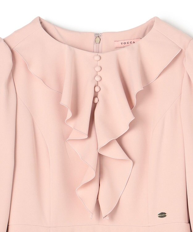 TOCCA 【洗える・消臭】FRILL BLOOM ドレス ピンク系