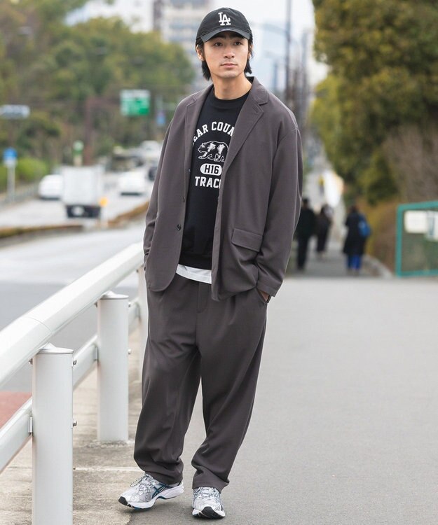 CRAFT STANDARD BOUTIQUE ジョーゼットセットアップ Charcoal Gray