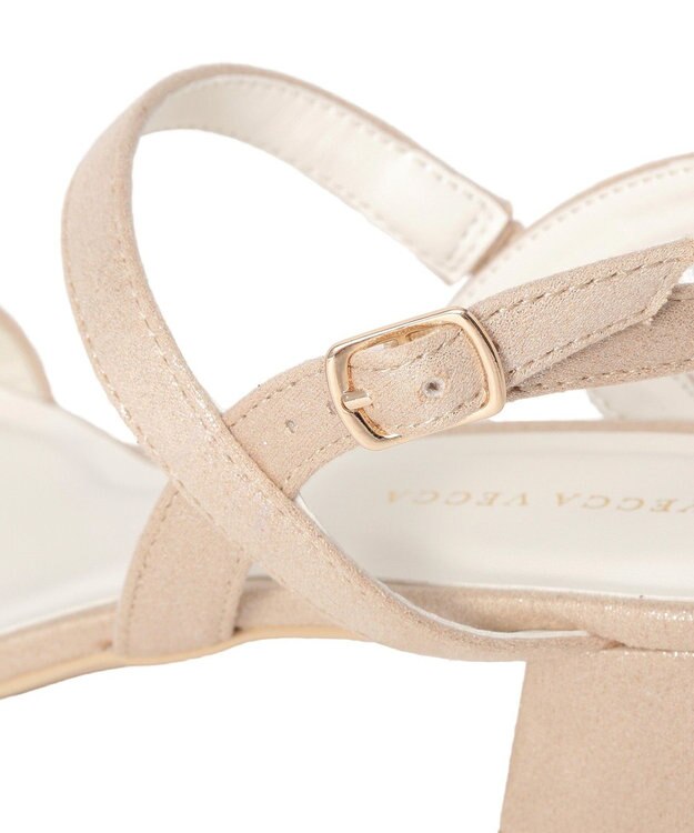 YECCA VECCA バーストラップサンダル Gold