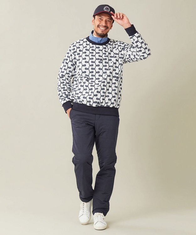 23区GOLF 【MEN】エンブレム キャップ ネイビー系