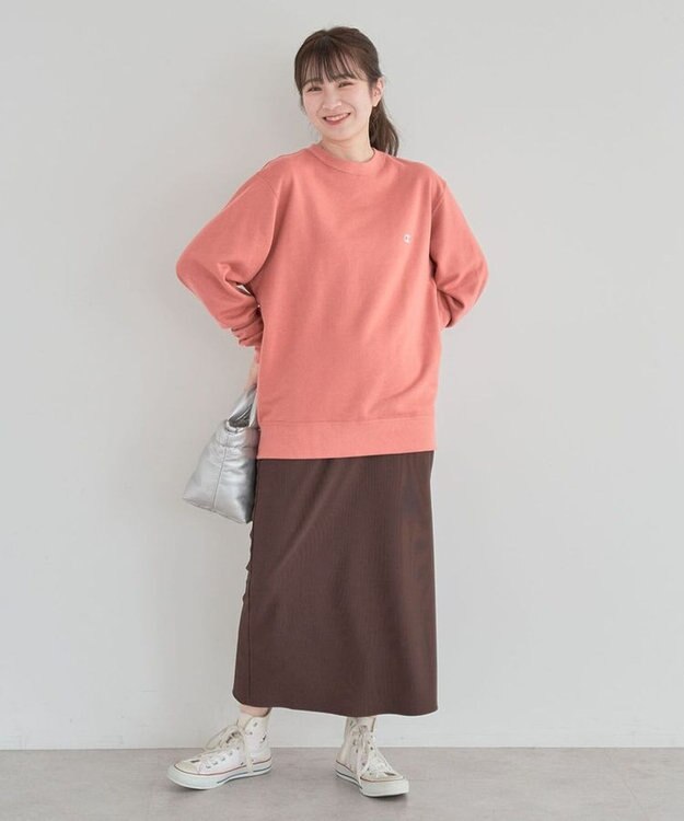 Green Parks ■Ｃｈａｍｐｉｏｎ　クルーネックスウェット Brown