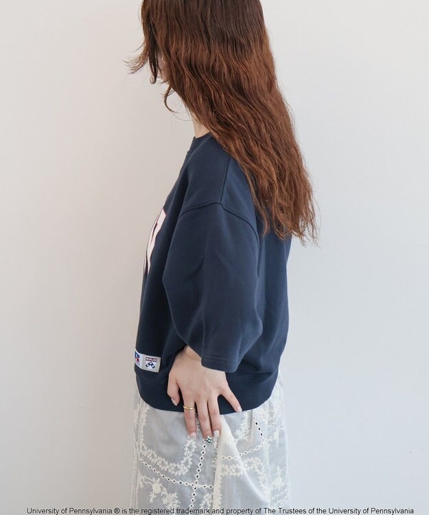 AMERICAN HOLIC 【RUSSELL×PENN】半袖スウェット Navy