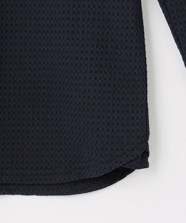 23区GOLF 【WOMEN】長袖ポロシャツ ネイビー系