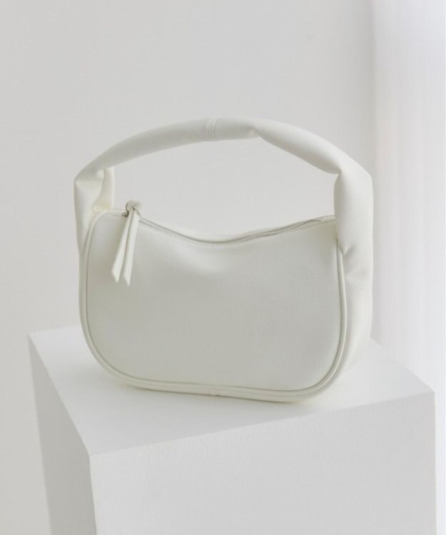 WEGO 【ANGIE VINTAGE】ハーフムーンBAG オフホワイト