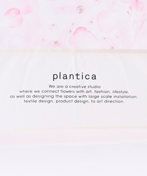 ANY SIS 【WEB・一部店舗限定】切り継ぎフラワー アンブレラ ピンク