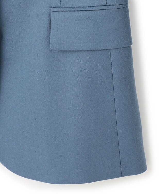 JOSEPH エアリーフランネル　ジャケット Cloudy Blue