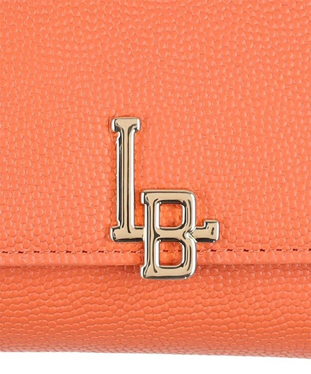 LANVIN en Bleu エルヴィー 内BOX財布 サーモンピンク