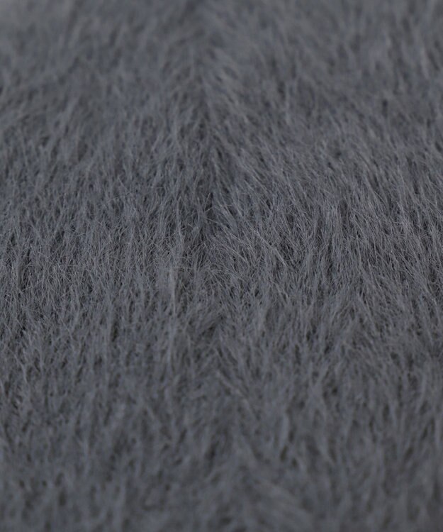 WEGO シャギーキラキラロゴニットキャップ グレー