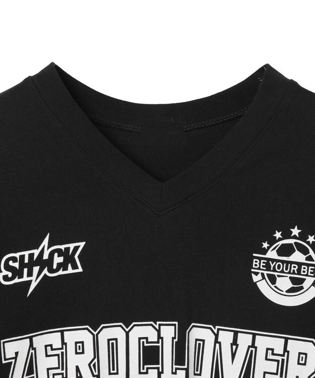 WEGO ZRCVゲームビッグTシャツ ブラック