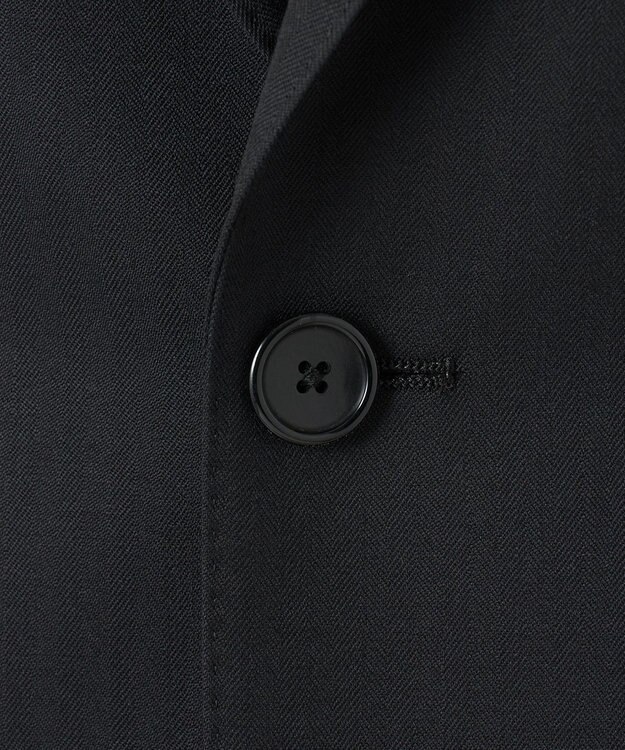 J.PRESS MEN 【定番】【JAPAN CRAFT CLOTH】シャドーヘリンボン スーツ / 背抜き ネイビー系1