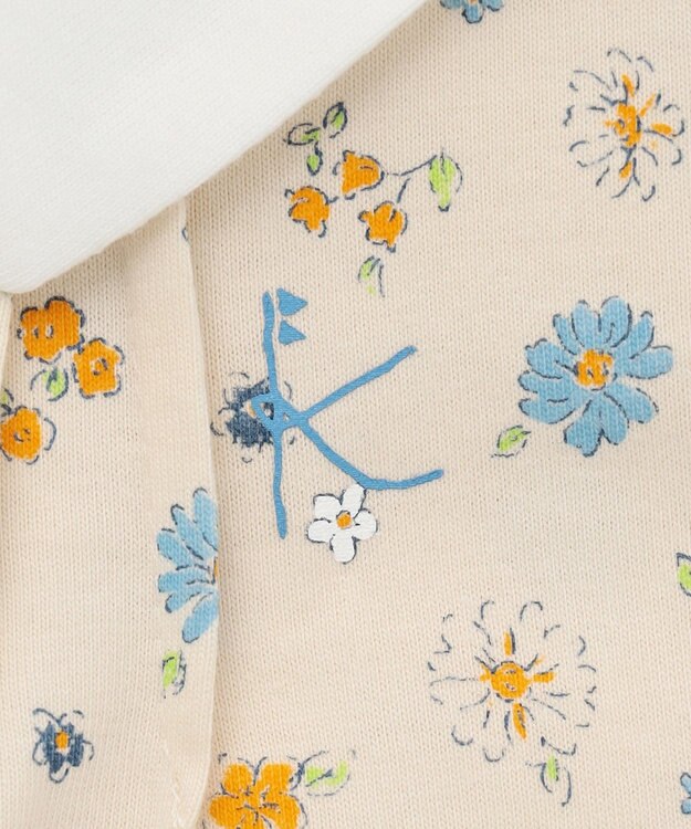 組曲 KIDS 【80-90㎝】デイジーワンピース セット ベージュ系5