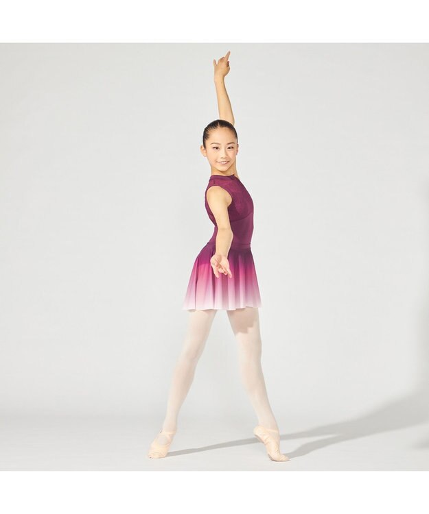 Chacott スカート プラムグラデーション