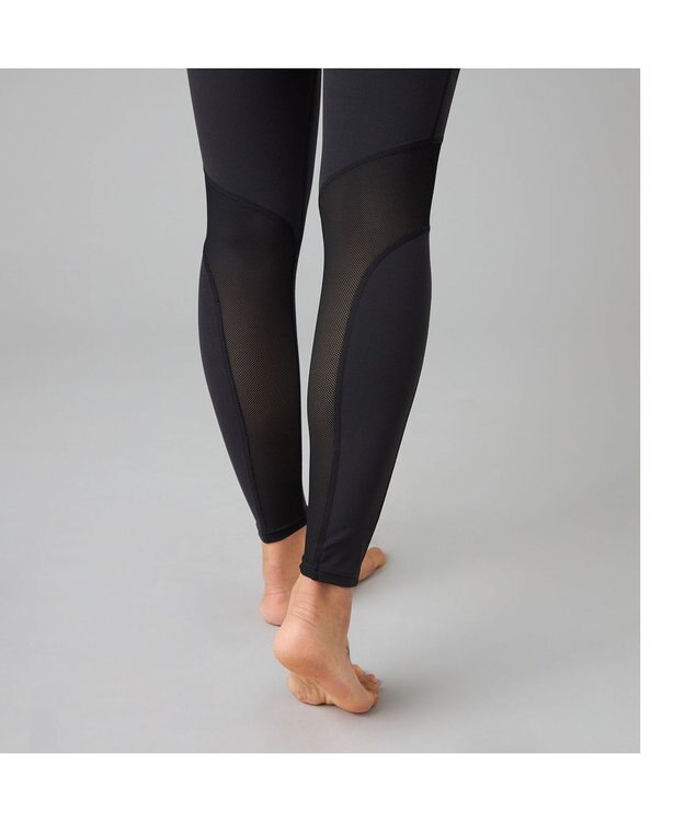 Chacott Chacott BALANCE Boost  メッシュコンビレギンス ブラック