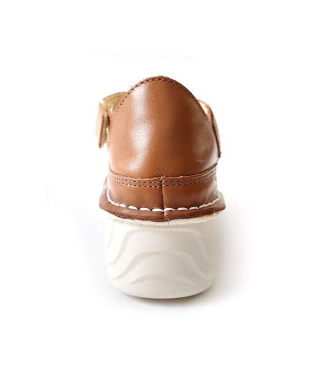 Pointer 本革編み込みグルカサンダル ブラウン