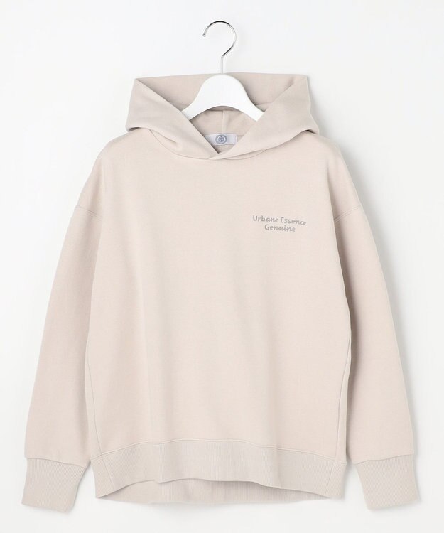 J.PRESS LADIES 【WEB限定】ロゴ裏毛 パーカー 【WEB限定】ベージュ系