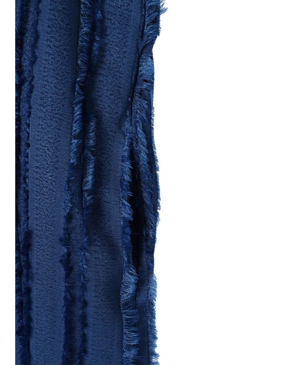 Green Parks フェザージャガードキャミワンピース Blue