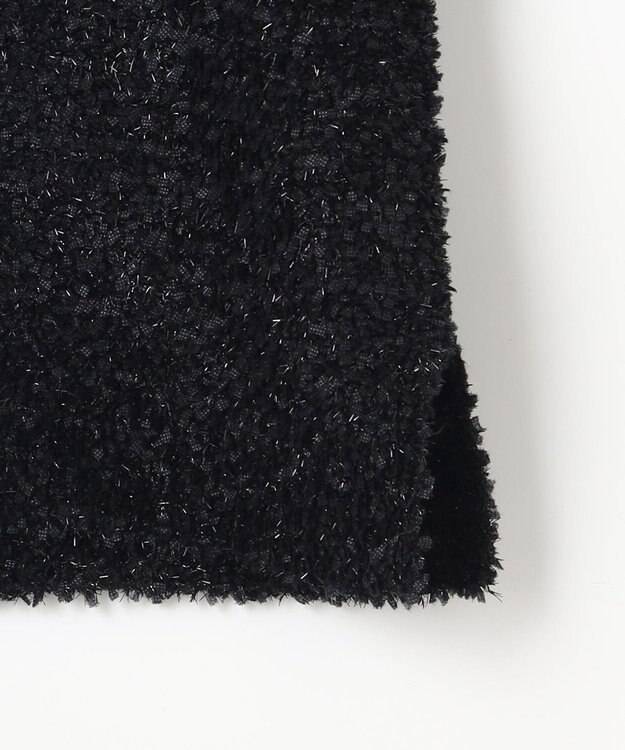 ANY SIS L 【洗える】フラワープリントワンピース × ニットベスト セット ブラック系