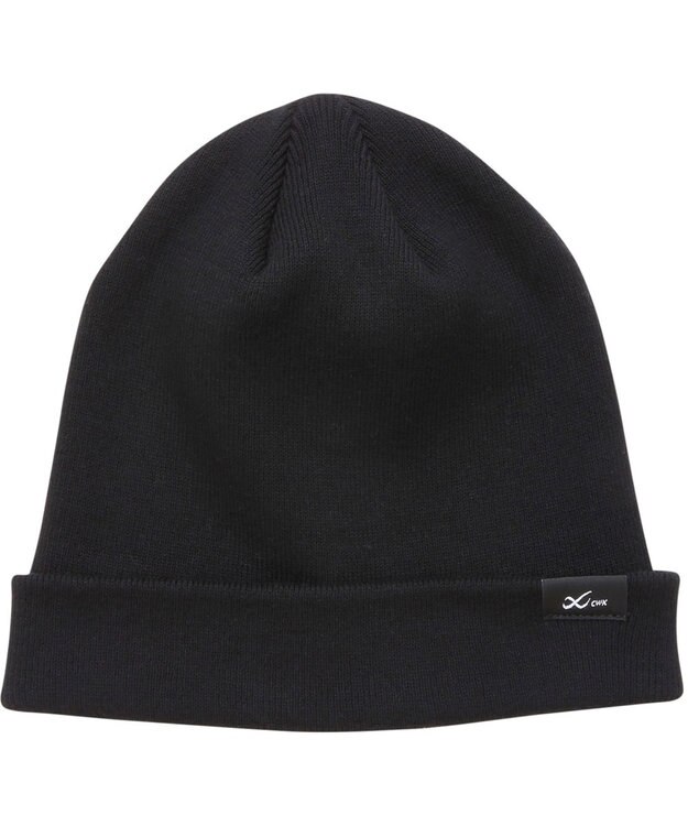 CW-X 【UNISEX】 CW-X ニットキャップ 綿100％ 3WAY仕様 被る深さ変更可能(3段階) 帽子 ユニセックス HYO410 /ワコール ブラック