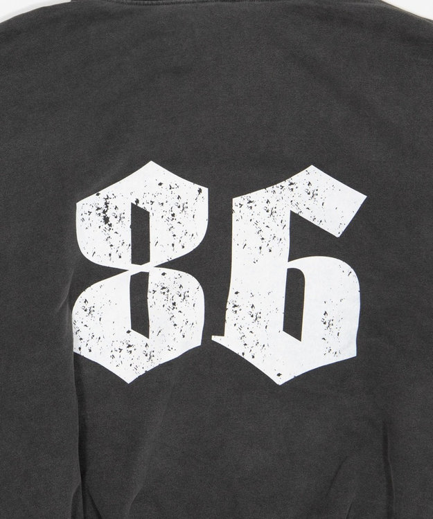 WEGO グラフィックバルーンクロップドプルパーカー ブラックその他