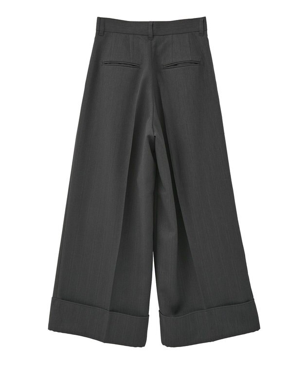 CRAFT STANDARD BOUTIQUE ロールアップパンツ Charcoal Gray