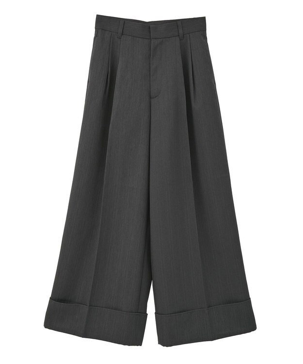 CRAFT STANDARD BOUTIQUE ロールアップパンツ Charcoal Gray