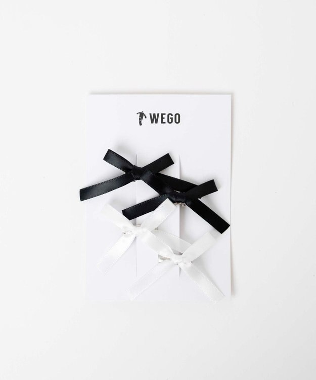 WEGO L4Pミニリボンクリップ 柄1