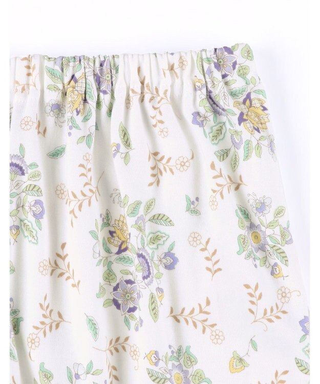 WACOAL ワコール_リラックス＆スリープ パジャマ 綿100%(本体) あったか 長袖 長ズボン ミントン レディース NDW456 /ワコール ホワイト