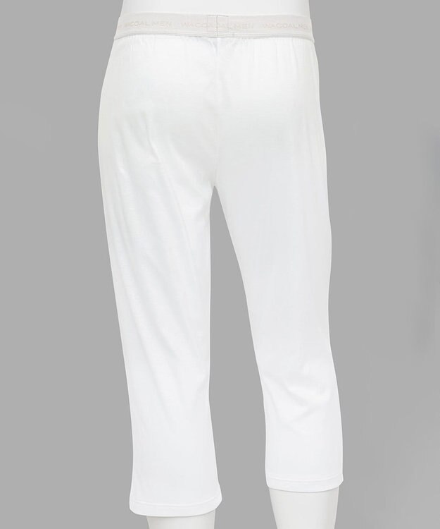 WACOAL MEN WACOAL MEN インナー ボトム ひざ下丈 オーガニックコットン100％ 通気性 吸汗速乾 抗菌防臭 前開き 肌着 メンズ WS6024 /ワコールメン ホワイト