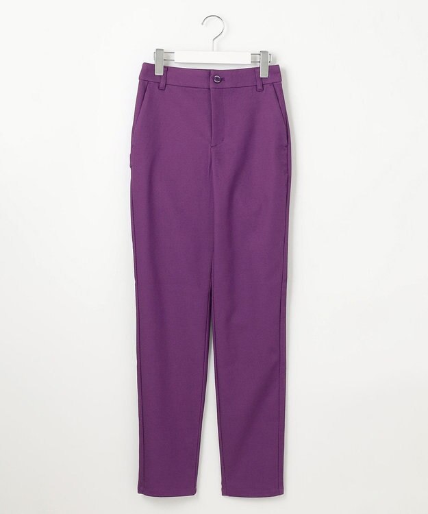 23区GOLF 【WOMEN】【ストレッチ】ハイパワーストレッチカルゼパンツ パープル系