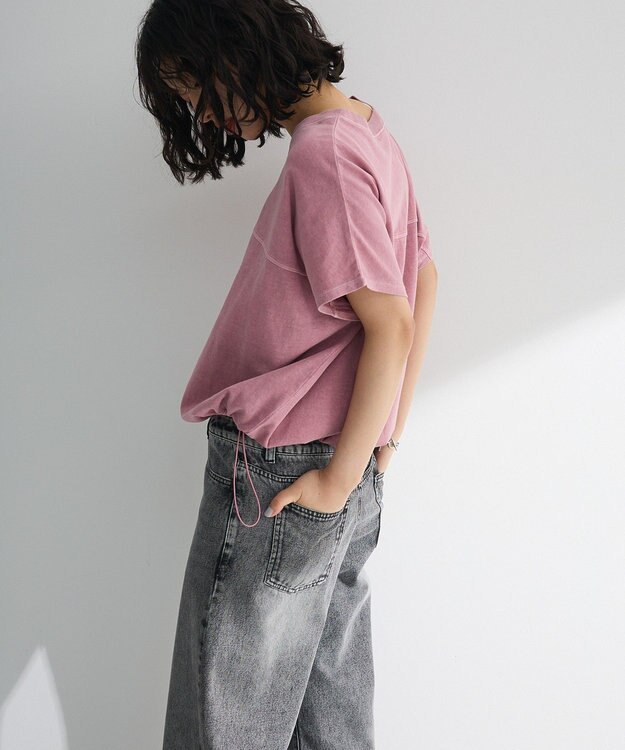 Green Parks 裾ドロストバルーンＴＥＥ Charcoal Gray