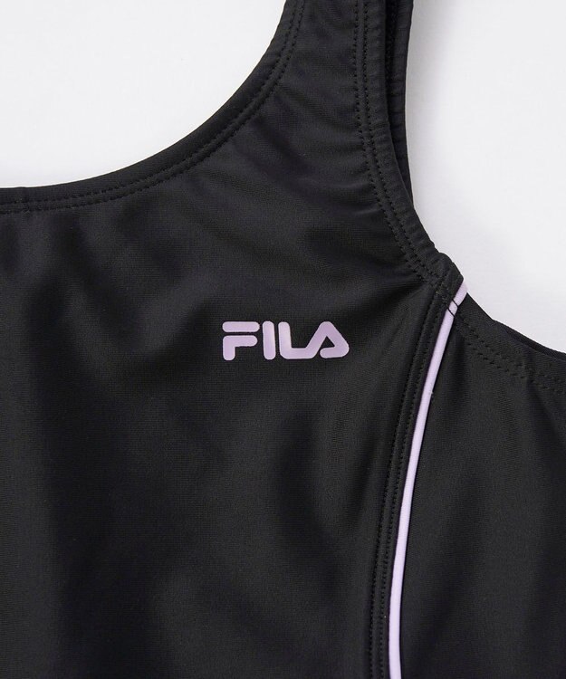 OP／FILA 【FILA】Tシャツ付きスクール水着 パープル