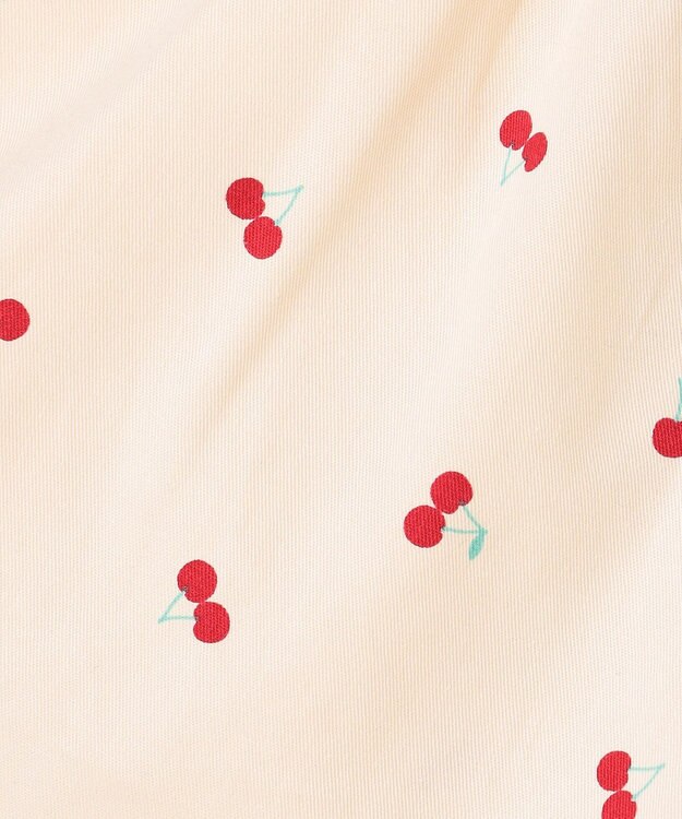 ANY KIDS 【洗濯機可能】スカラップショートパンツ エクリュ（サクランボ×ドット）