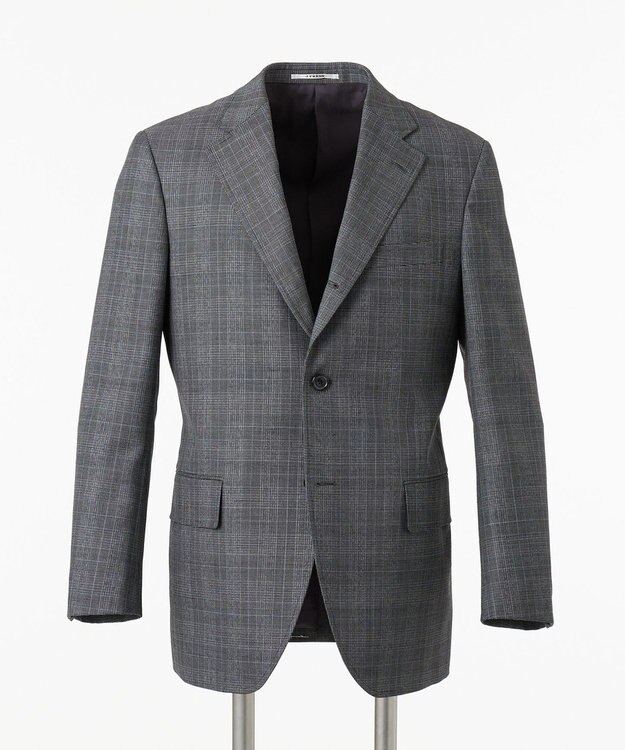 J.PRESS MEN 【CUBA BEACH MASTERPIECE】尾州アーカイブ チェック スーツ/総裏 ブラック系3