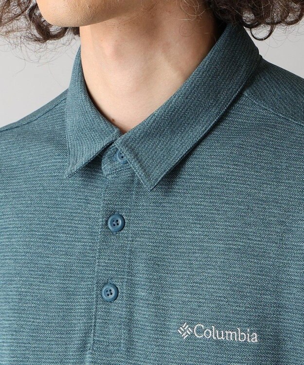 Columbia Columbia/ ハーバーキャンプピケポロシャツ /コロンビア Everblue