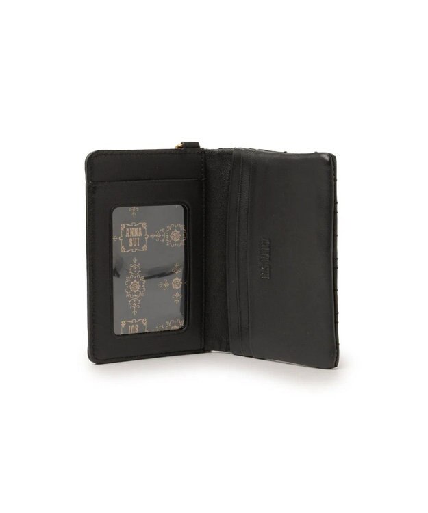 ANNA SUI ドリーミー 二面パスケース クロ