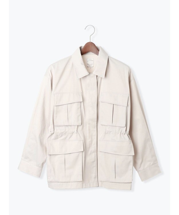 Te chichi ミリタリージャケット《2025Autumn catalog vol.2 item》 オフホワイト