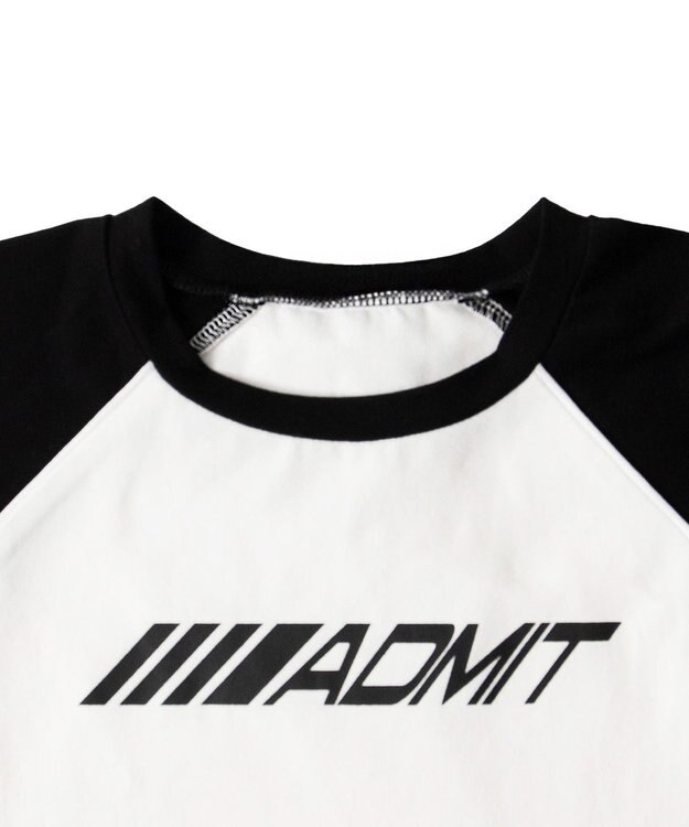 WEGO パイピングラグランT ブラック