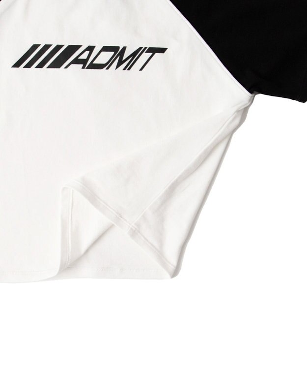 WEGO パイピングラグランT ブラック