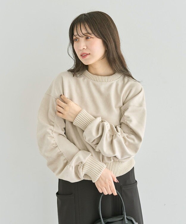 Green Parks ・ＥＬＥＮＣＡＲＥ　ＤＵＥ　スエードポンチプルオーハ Ivory