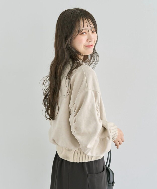 Green Parks ・ＥＬＥＮＣＡＲＥ　ＤＵＥ　スエードポンチプルオーハ Ivory