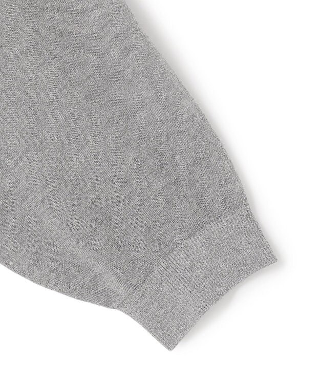 23区 【先行予約】オータムメタリック パフスリーブ ニット Tシャツ シルバー系