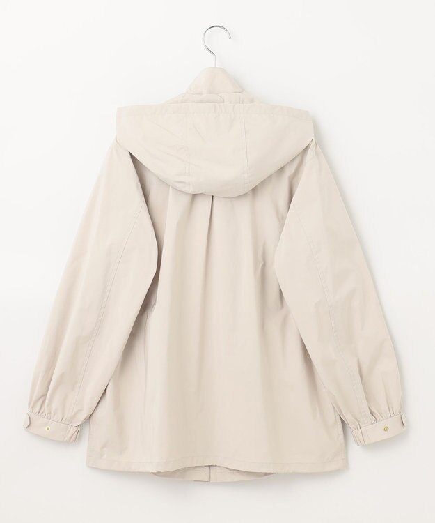 J.PRESS LADIES 【洗える・撥水】マイクロタフタ ブルゾン ライトグレー系