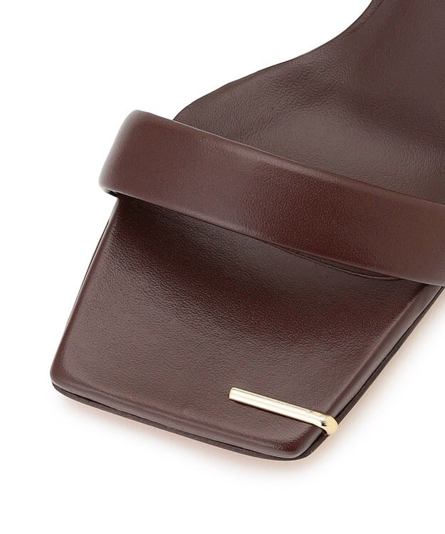 BEIGE， 【一部店舗限定】HENRI EN VARGO / MAY アクセサリーサンダル Dark Brown