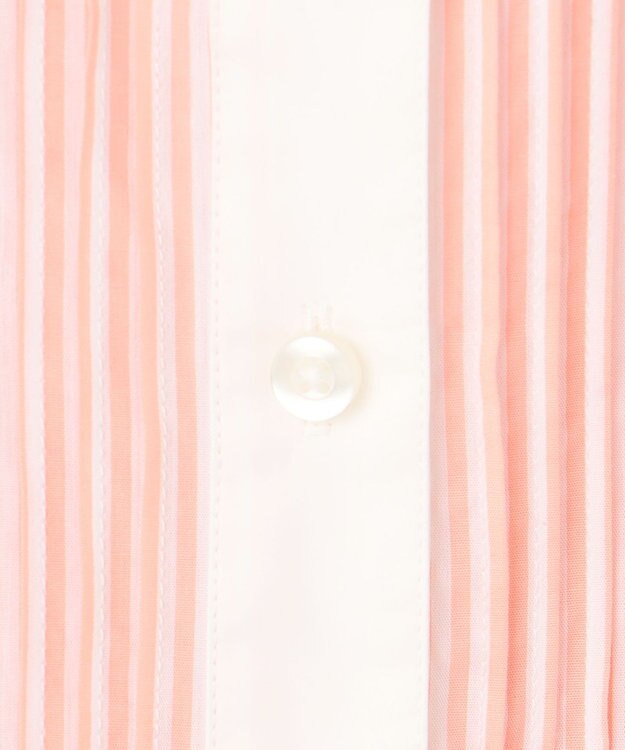 J.PRESS YORK STREET 【WOMEN】コットンタイプライター ブラウス オレンジ系1