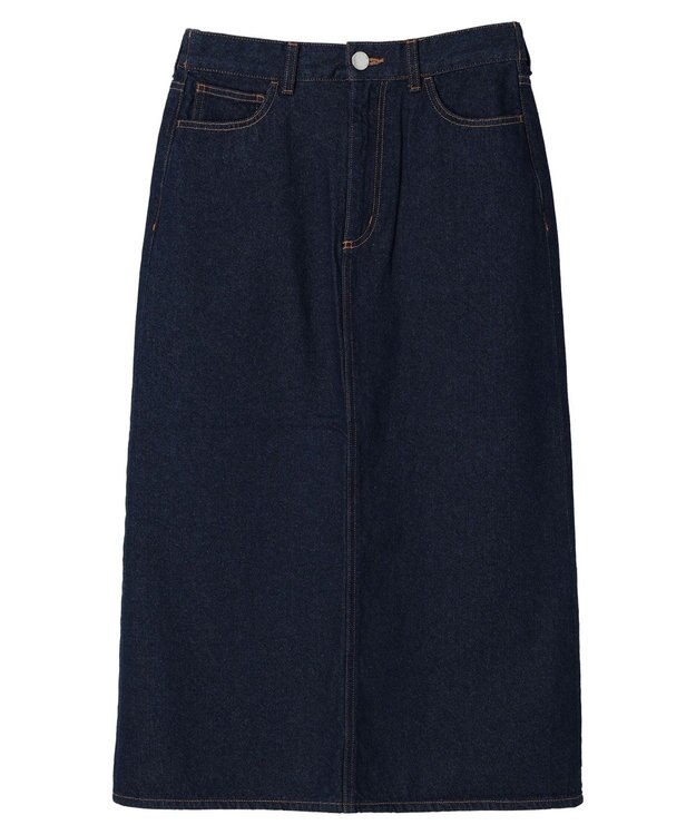 Green Parks Ａラインデニムスカート One Wash